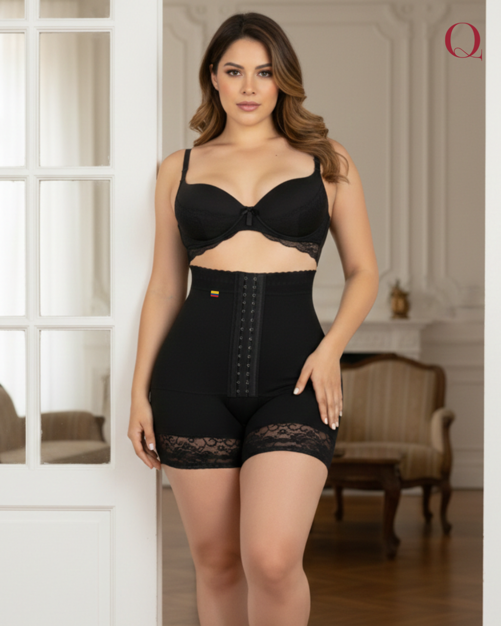 SHORT FAJA REDUCTOR CON BROCHE FIC-2003