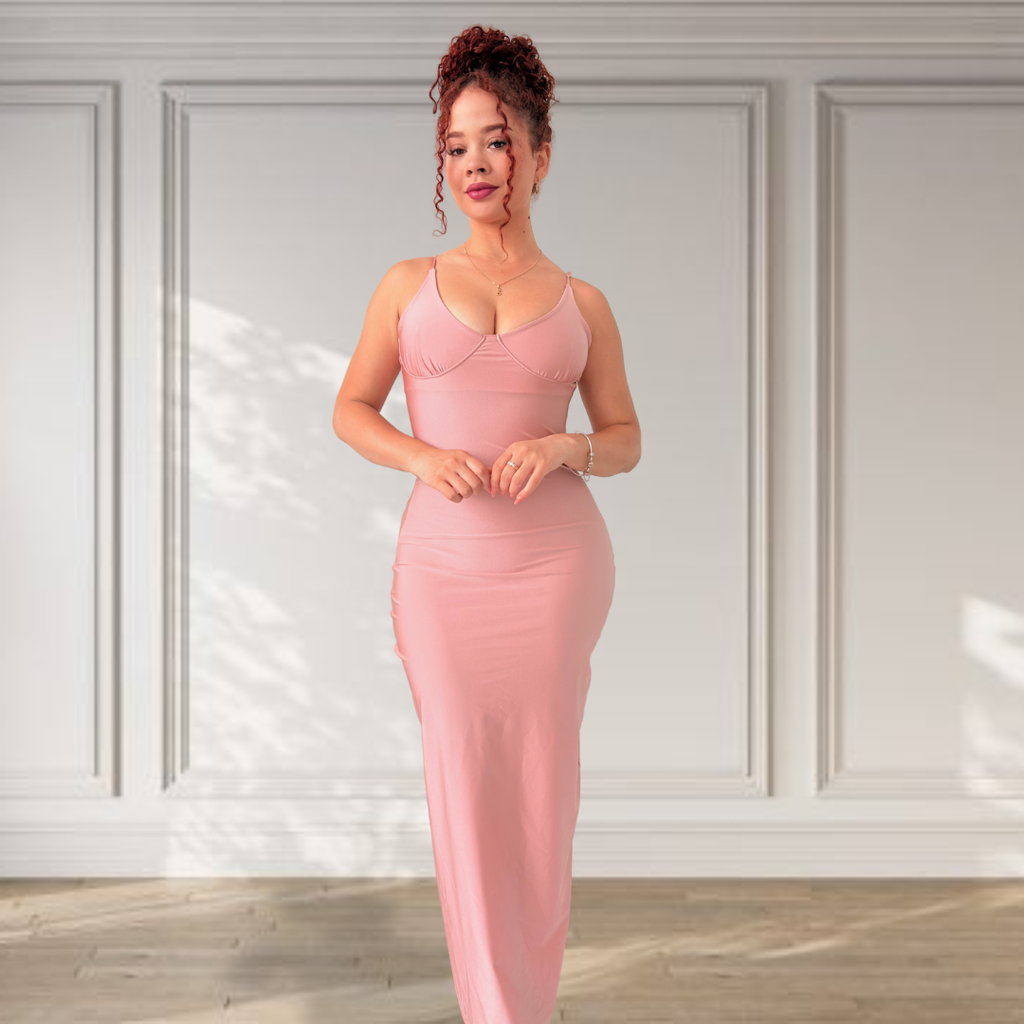 VESTIDO FAJA REDUCTOR COLOMBIANO VL2602