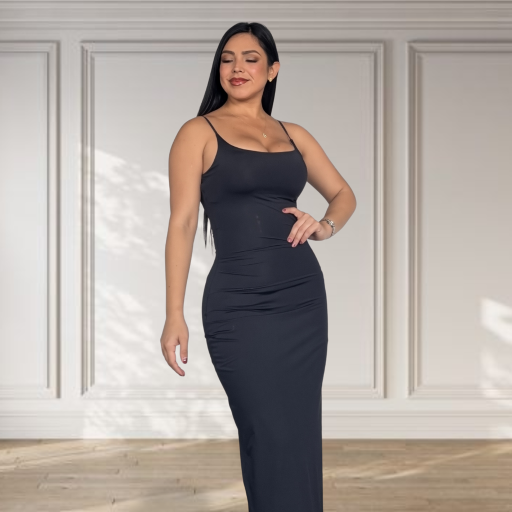 VESTIDO FAJA REDUCTOR COLOMBIANO VL2601
