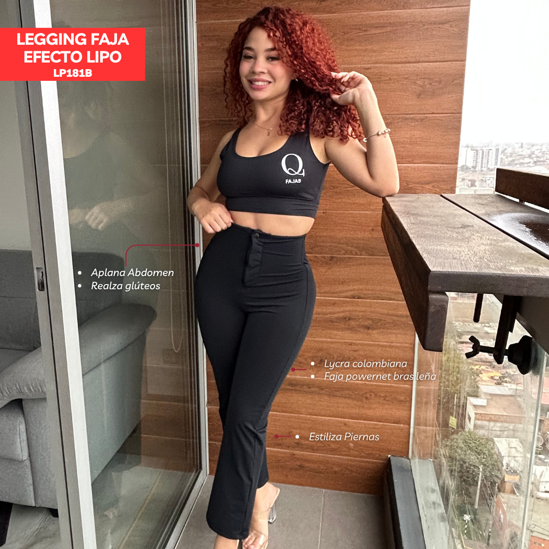LEGGINS FAJA EFECTO LIPO LP181B