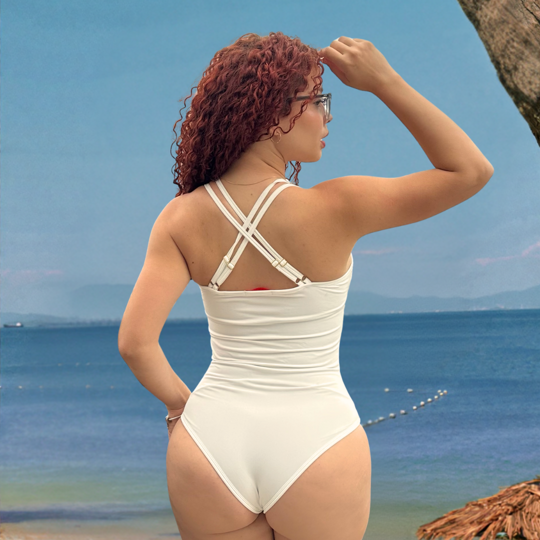 VESTIDO DE BAÑO CON FAJA MODA RBTC3900 (BIKINI)