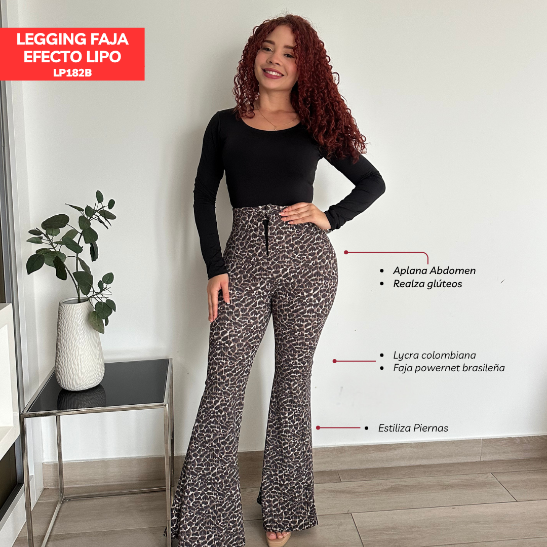 LEGGINS FAJA EFECTO LIPO LP182B