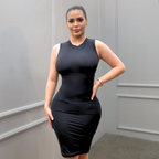 VESTIDO FAJA REDUCTOR COLOMBIANO V9380L