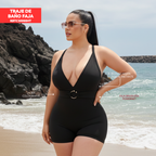 VESTIDO DE BAÑO CON FAJA EXCLUSIVE RBTC3006SHT (SHORT)
