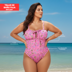 VESTIDO DE BAÑO CON FAJA CASUAL RBTC2007 (BIKINI)