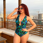 VESTIDO DE BAÑO CON FAJA MODA RBTC3900 (BIKINI)
