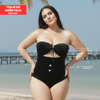 VESTIDO DE BAÑO CON FAJA CASUAL RBTC1005 (BIKINI)