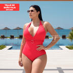VESTIDO DE BAÑO CON FAJA MODA RBTC3003 (BIKINI)