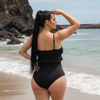 VESTIDO DE BAÑO CON FAJA MODA RBTC1009 (BIKINI)