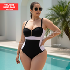 VESTIDO DE BAÑO CON FAJA EXCLUSIVE RBTC2510 (BIKINI)