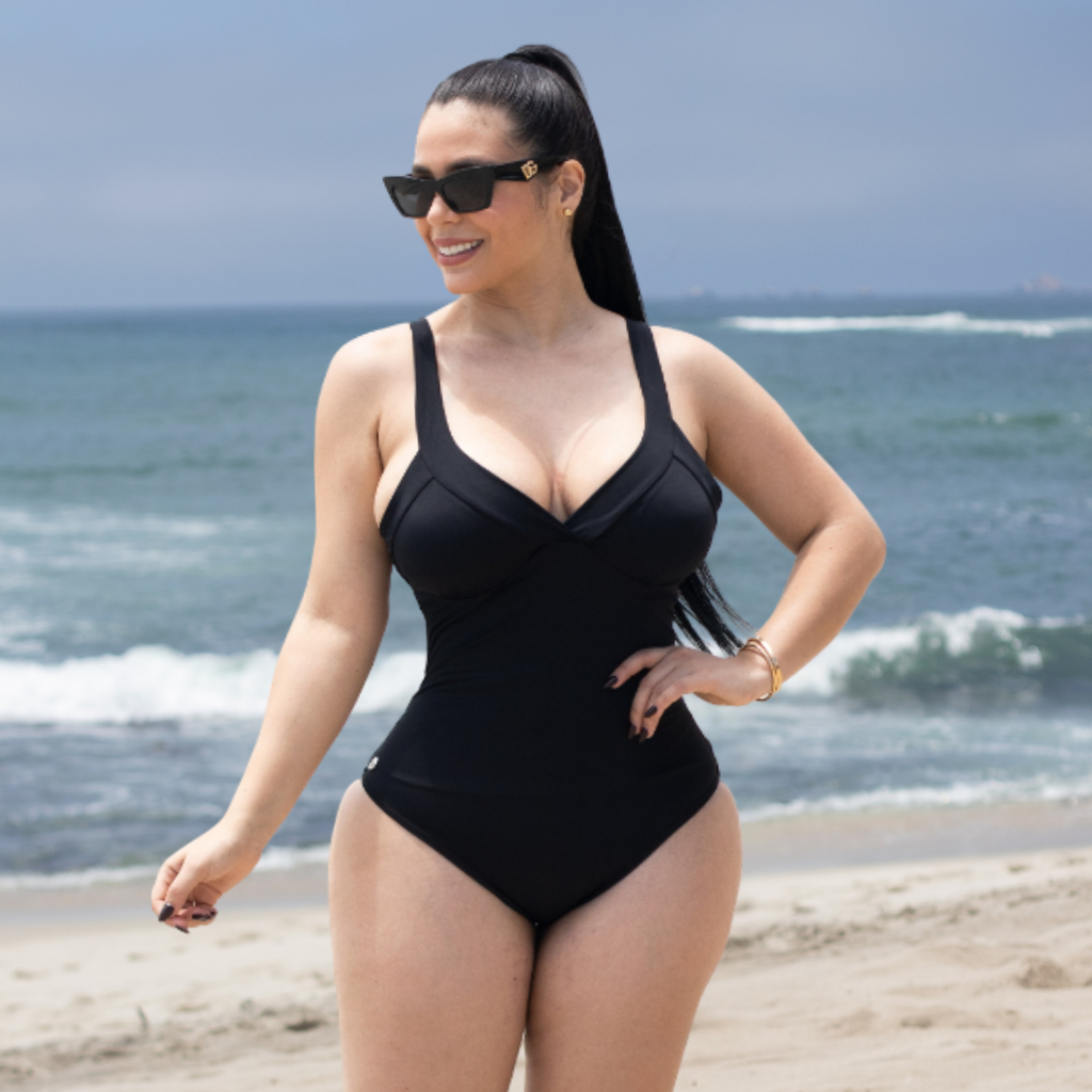 VESTIDO DE BAÑO CON FAJA EXCLUSIVE RBTC2513 (BIKINI)