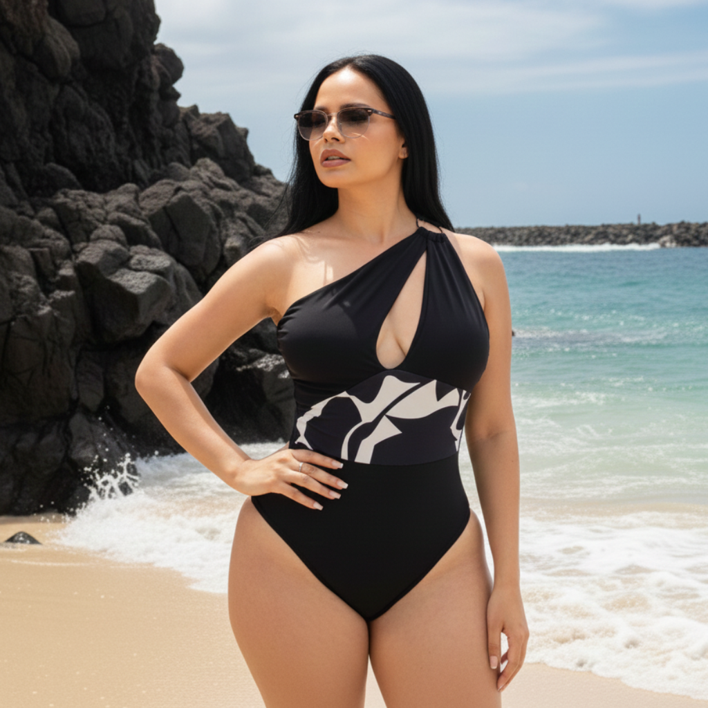 VESTIDO DE BAÑO CON FAJA EXCLUSIVE RBTC2514 (BIKINI)