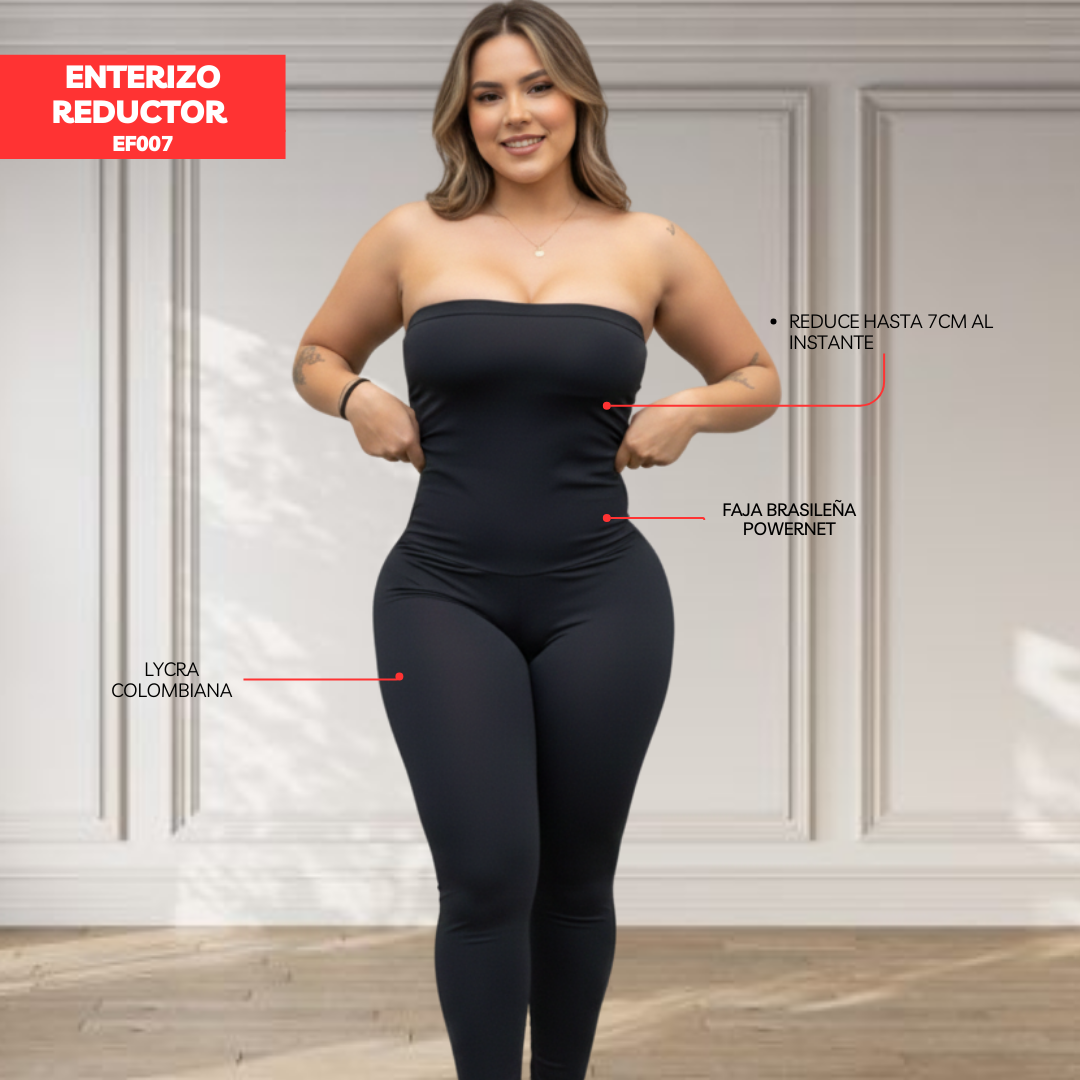 ENTERIZO FAJA REDUCTOR COLOMBIANO EF007